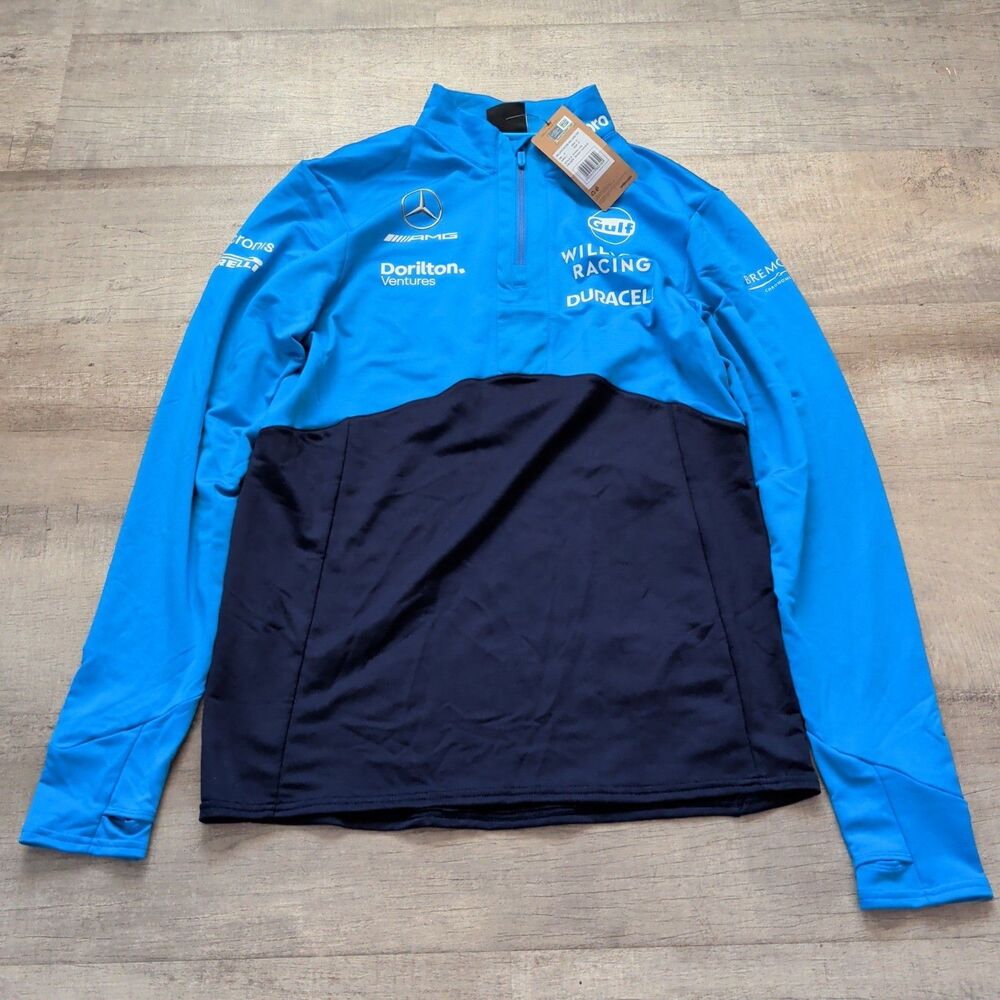 NWT Williams Racing Umbro 2023 Team Formula One F1 Mid Layer Top Men M